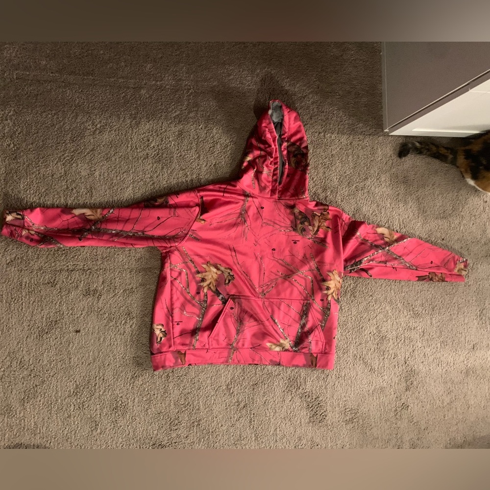 Pink camo Hoodie